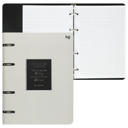 Тетрадь на кольцах, А5, 120 листов, клетка, Минимализм, БиДжи, ТК5к120_лм_тф 57851