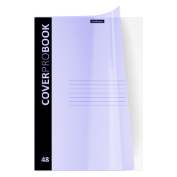 Тетрадь, А4, 48 листов, клетка, на скобе, пластик, Erich Krause, Классика CoverProBook matt, Pastel, 55232