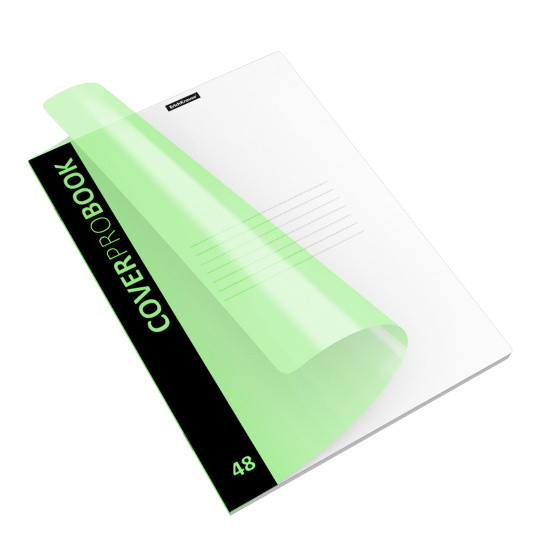 Тетрадь, А4, 48 листов, клетка, на скобе, Erich Krause, 48221