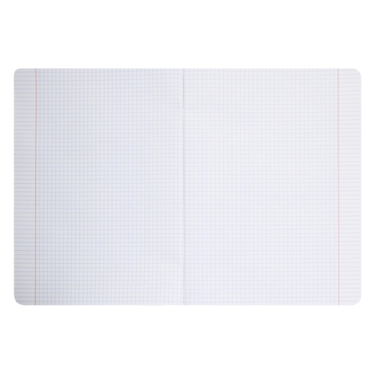 Тетрадь, А4, 48 листов, клетка, на скобе, Erich Krause, 48221