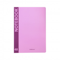 Тетрадь А4 48л пласт Neon 48224 роз