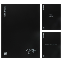 Тетрадь, А4, 48 листов, клетка, на скобе, ассорти 3 вида, MIX-PACK, Erich Krause, Words, 61959