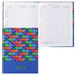 Дневник мл кл тв обл 7Бц дев глянц лам Color elements Д5т48_лг 6063