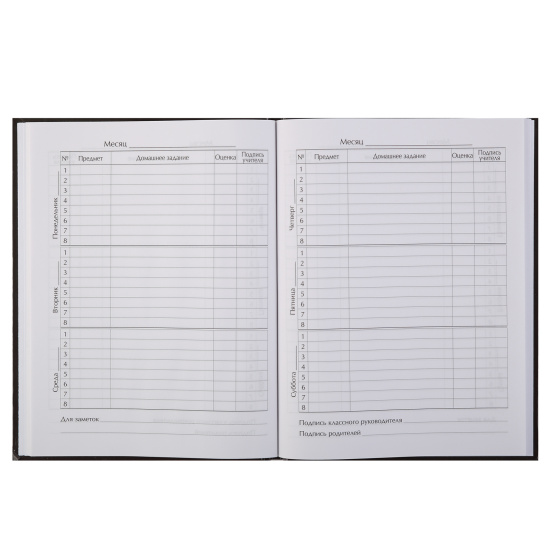 Дневник, 1-11 класс, для мальчиков, твердый картон 7Бц, гимн, Панда, КОКОС, 252547