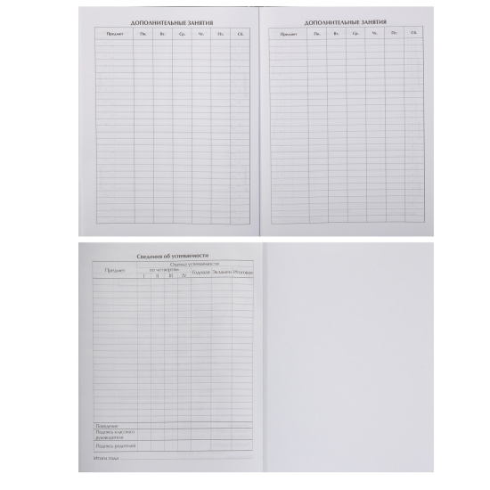 Дневник, 1-11 класс, для мальчиков, твердый картон 7Бц, гимн, Панда, КОКОС, 252547