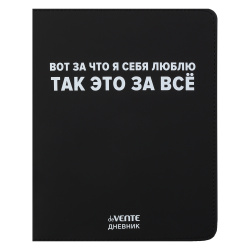 Дневник универ тв обл 7Бц к/з дев шелкогр Organized chaos ляссе deVENTE 2020971