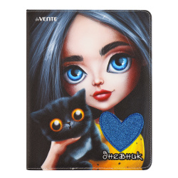 Дневник универ тв обл 7Бц дев к/з тисн апплик поролон Sweet Jeans deVENTE 2021801