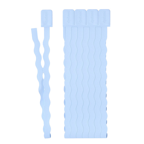 Закладка-ляссе, ПВХ, самоклеящаяся, набор 8 шт, 37 см, ДПС, 2935/8-124