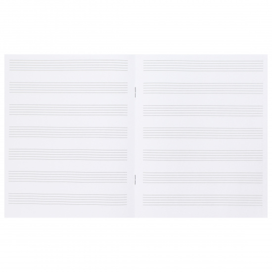 Тетрадь для нот Рок-единорог А5, 24 листа, вертикальная, на скобе Феникс 63385