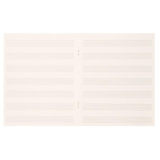 Тетрадь для нот Пианист А5, 24 листа, вертикальная, на скобе Феникс 65378