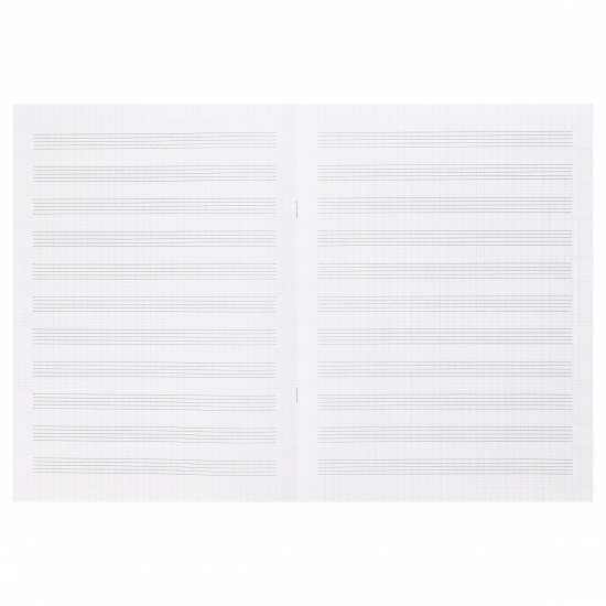 Тетрадь для нот Трио сурикатов А4, 16 листов, вертикальная, на скобе Феникс 63528