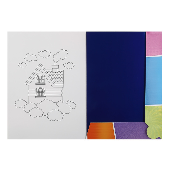 Набор цветной бумаги А4, 10 листов, 10 цветов, металлизированная, в папке Карамельное настроение Hatber 10Бц4мт_24111