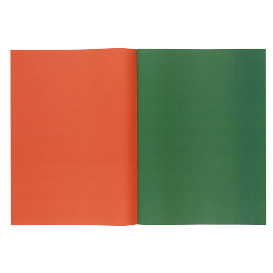 Набор цветной бумаги А4, 16 листов, 8 цветов, типографская, двусторонняя, на скобе Панда КОКОС 231286