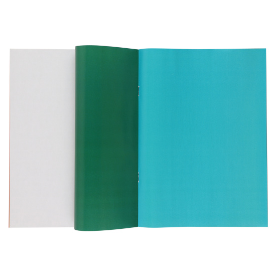 Набор цветной бумаги А4, 16 листов, 16 цветов, мелованная, односторонняя, на скобе Апплика С0947-05