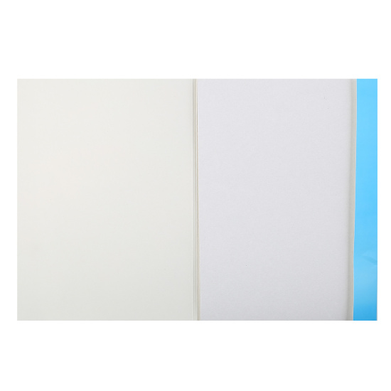 Набор белого картона А4, 16 листов, немелованный, в папке Creativiki КБ16ЛКР