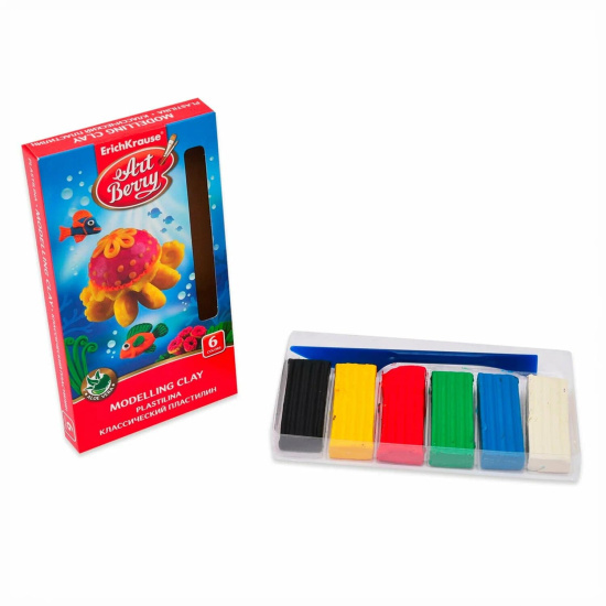 Набор для Первоклассника, с наполнением, 43 предмета, универсальный, картонная коробка, Erich Krause, 45413