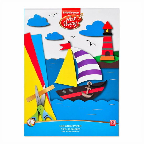 Набор для Первоклассника, с наполнением, 43 предмета, универсальный, картонная коробка, Erich Krause, 45413