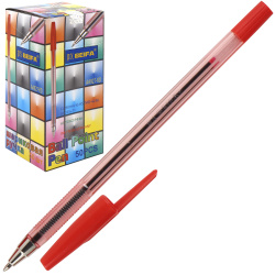 Ручка пишущий узел 0,7 мм, цвет чернил красный ОРИГИНАЛ Beifa BE-AA927/кр