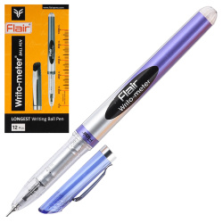 Ручка пишущий узел 0,6 мм, игольчатая, цвет чернил синий Writo-meter Flair F-743