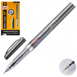 Ручка пишущий узел 0,5мм, игольчатая, цвет чернил синий Jumbo Writo-meter Flair F-871B