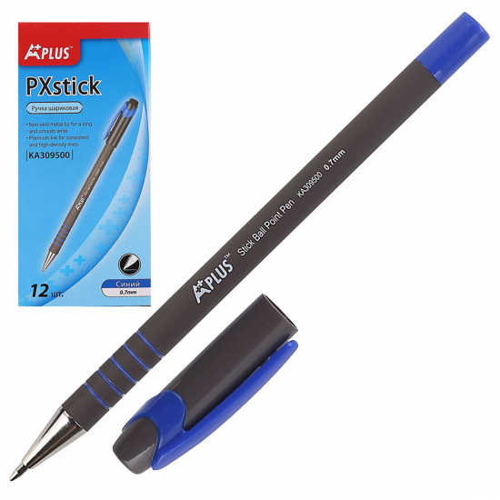 Ручка пишущий узел 0,7 мм, цвет чернил синий A-PLUS Beifa KA309500