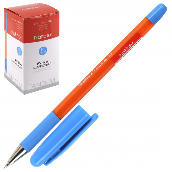 Ручка пишущий узел 0,7 мм, цвет чернил синий Tandem Hatber 7CB_00062