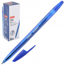 Ручка масляная, пишущий узел 0,7 мм, цвет чернил синий Т-90 Hatber BP_062568