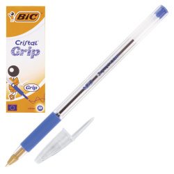 Ручка пишущий узел 0,8 мм, цвет чернил синий Grip Orange Grip Bic 889985