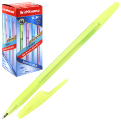 Ручка пишущий узел 0,7 мм, цвет чернил синий Spring Stick&Grip R-301 Erich Krause 39532