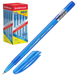 Ручка пишущий узел 0,7 мм, игольчатая, одноразовая, цвет чернил синий Erich Krause 46515