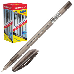 Ручка пишущий узел 0,7 мм, игольчатая, одноразовая, цвет чернил черный Erich Krause 46516