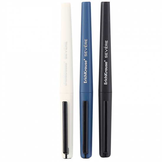 Ручка пишущий узел 0,7 мм, цвет чернил синий, ассорти 3 вида Severe Erich Krause 48079