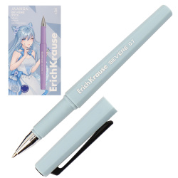 Ручка пишущий узел 0,7 мм, цвет чернил синий, ассорти 4 вида Manga Super Glide Technology Severe Stick Erich Krause 61052