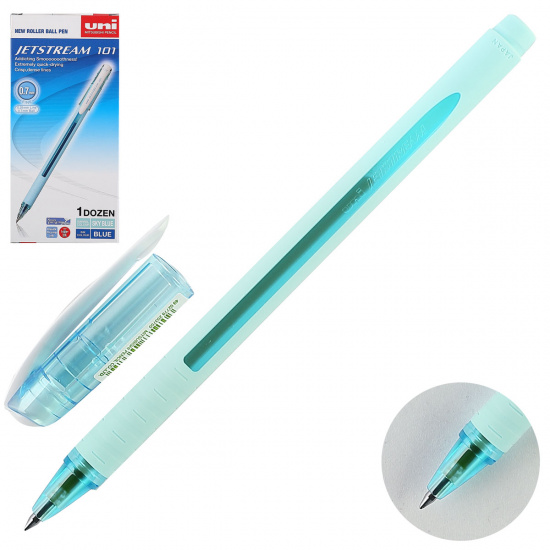Ручка пишущий узел 0,7мм, цвет чернил синий Uni Jetstream Uni SX-101-07FL