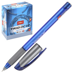 Ручка пишущий узел 0,7 мм, одноразовая, цвет чернил синий Trio DC GP Unomax 803495
