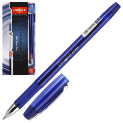 Ручка масляная, пишущий узел 1,0 мм, цвет чернил синий Ultra Glide Steel Unomax 722476