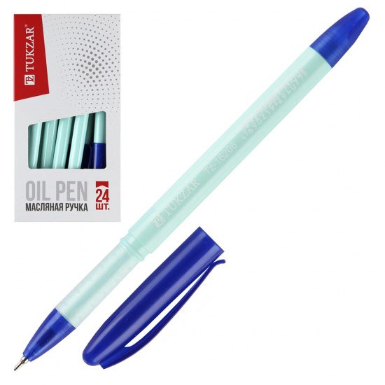 Ручка масляная, пишущий узел 0,7 мм, цвет чернил синий Tukzar TZ 16206