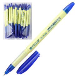 Ручка масляная, пишущий узел 0,7мм, цвет чернил синий Tukzar TZ 16209