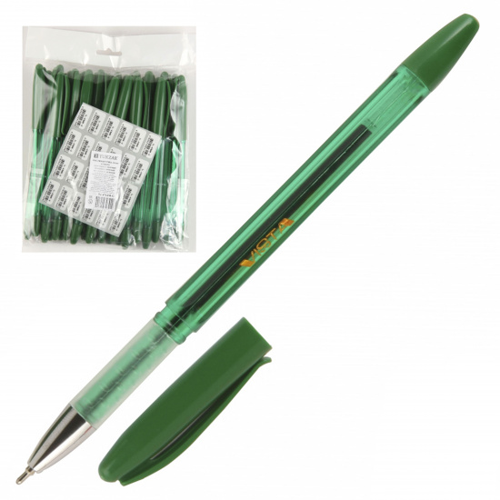 Ручка масляная, пишущий узел 0,7 мм, цвет чернил зеленый Tukzar TZ 4764 М-G