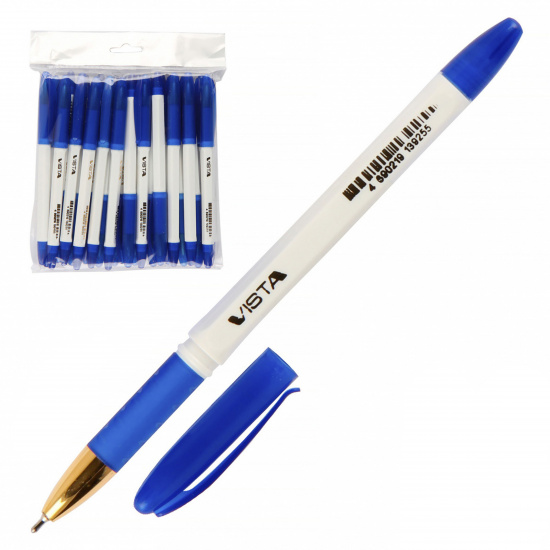 Ручка масляная, пишущий узел 1,0 мм, цвет чернил синий Vista Tukzar TZ 18820