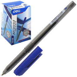 Ручка пишущий узел 1,0 мм, цвет чернил синий Deli EQ01130