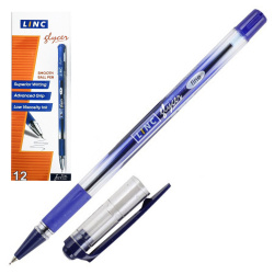 Ручка пишущий узел 0,7 мм, цвет чернил синий Glycer Linc 1300RF/blue