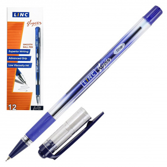 Ручка пишущий узел 0,7 мм, цвет чернил синий Linc 1300RF/blue