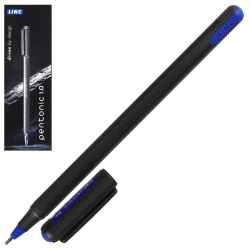 Ручка пишущий узел 1,0 мм, одноразовая, цвет чернил синий Pentonic Silver Linc 7024-1.0/Box