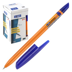 Ручка пишущий узел 0,7 мм, цвет чернил синий Linc 3002N/Y/blue