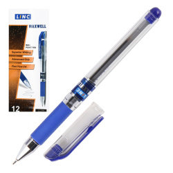 Ручка пишущий узел 0,7 мм, игольчатая, цвет чернил синий Maxwell Linc 2700