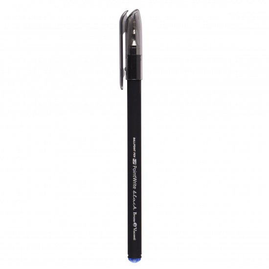Ручка пишущий узел 0,38 мм, игольчатая, цвет чернил синий Black BrunoVisconti 20-0265