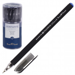 Ручка пишущий узел 0,38 мм, игольчатая, цвет чернил синий Black BrunoVisconti 20-0265