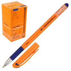 Ручка пишущий узел 0,5 мм, цвет чернил синий Summer BasicWrite BrunoVisconti 20-0317/31