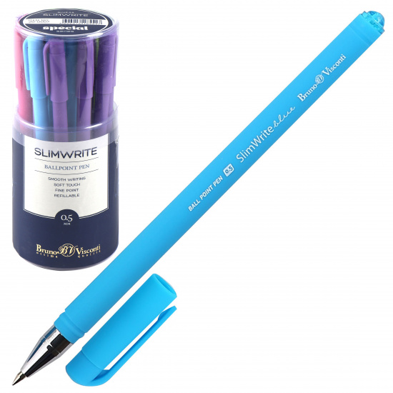 Ручка пишущий узел 0,5 мм, цвет чернил синий Special BrunoVisconti 20-0007